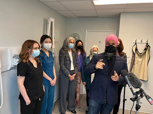 Jagmeet Singh speaks about dental care for Canadian