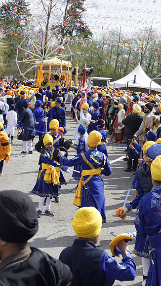 April 23, 2022 Gurdawara Sahib Dasmesh Darbar’s Vaisakhi celebration in Surrey