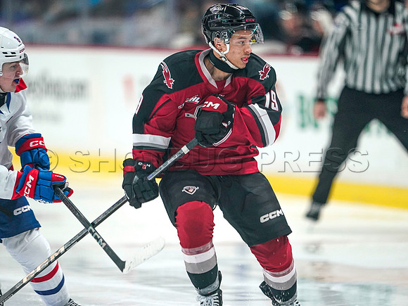 Wes Shaw- Spokane Chiefs at Vancouver Giants -282253