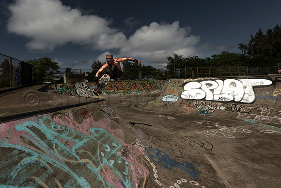 Feb 19, 2022, Sunset Beach Skatepark, North Shore, Oahu