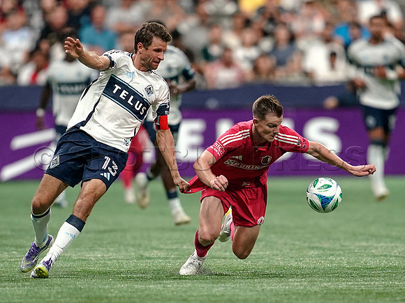 Wes Shaw St. Louis City SC fall to the Vancouver Whitecaps 3-2 20250823 -356246