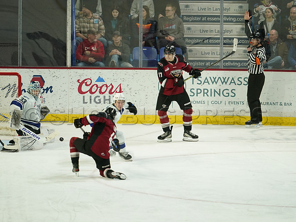 Wes Shaw Victoria Royals at Vancouver Giants  20250215 -282317