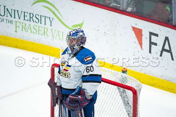 Sun, March 13, 2022 Abbotsford Canucks take Colorado Eagles 5–4 in OT at Abbotsford Event Centre in Abbotsford, BC