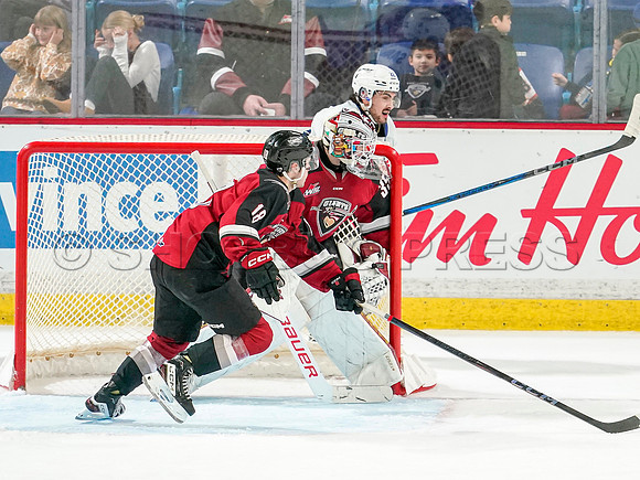 Wes Shaw Vancouver Giants make a 3rd period push to take the Wenantchee Wild 20250103 -276041